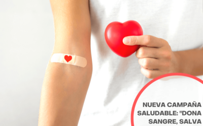 “Dona sangre, salva vidas”, nueva campaña saludable destinada a concienciar sobre la importancia de donar sangre